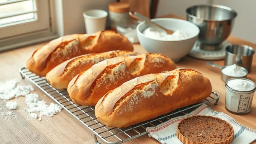 Baka bröd för nybörjare hemma