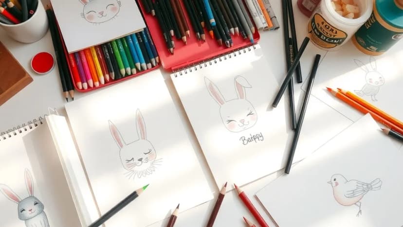 Gulliga saker att rita för nybörjare