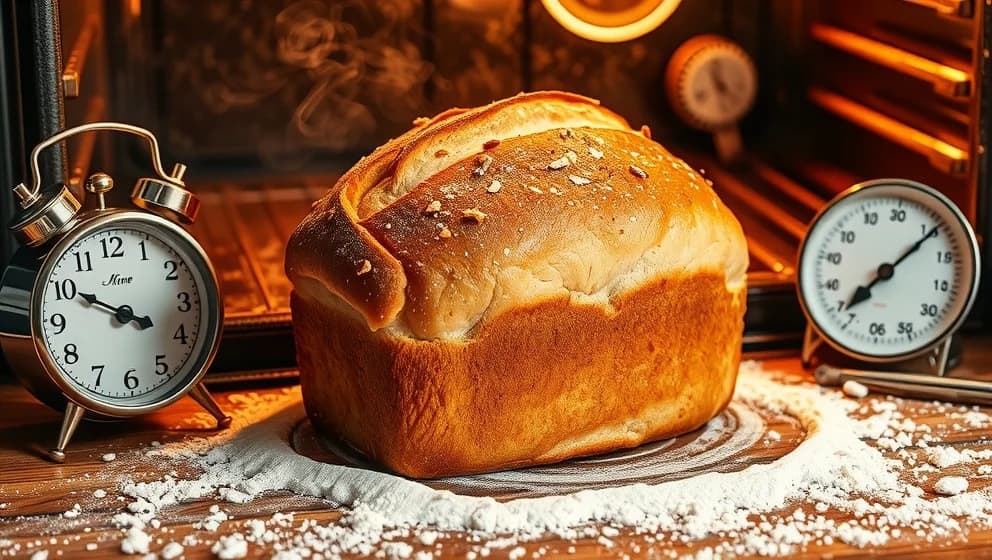 Hur lång tid behöver bröd i ugnen