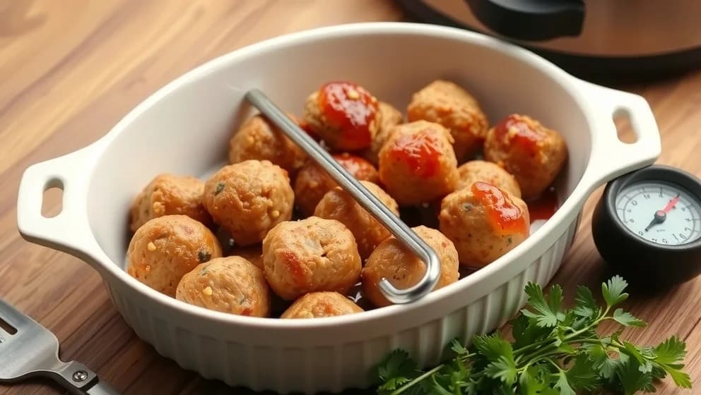 Köttbullar i ugn tid och temperatur