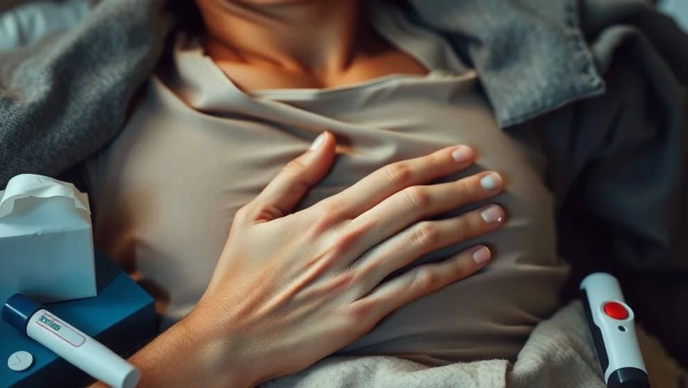 Varför hostar jag så det gör ont i bröstet